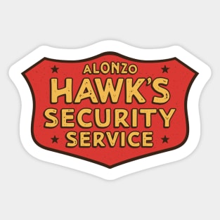 Alonzo Hawk's Security Service - HRA New Design (Big Version) Sticker